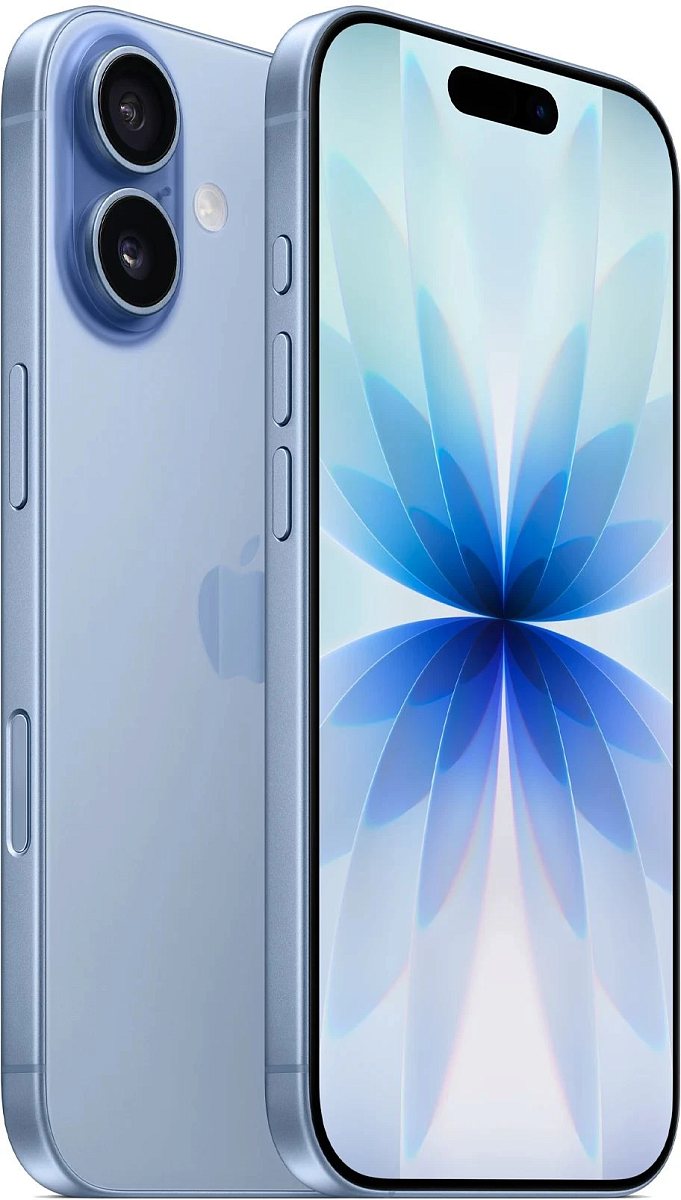 iPhone 17, Mist Blue