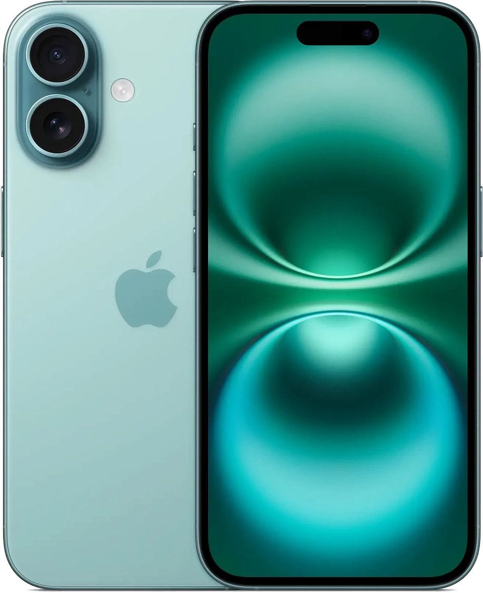 iPhone 16 Plus 128 ГБ, Teal