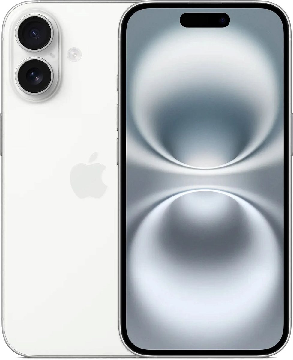 iPhone 16 Plus 128 ГБ, White